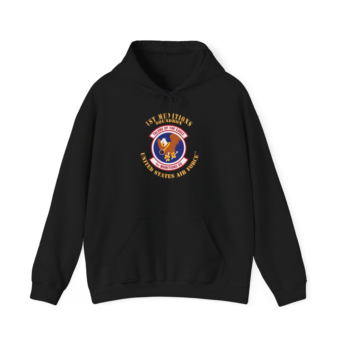 Unisex Heavy Blend Hooded Sweatshirt - USAF - 1st Munitions Squadron (ACC)