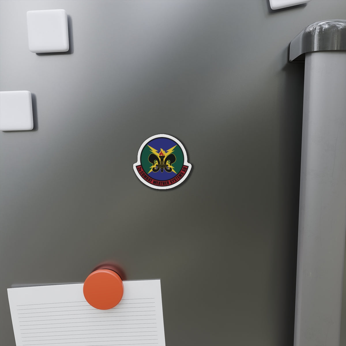 Die-Cut Magnet - USAF - 2d Combat Weather Systems Squadron wo txt