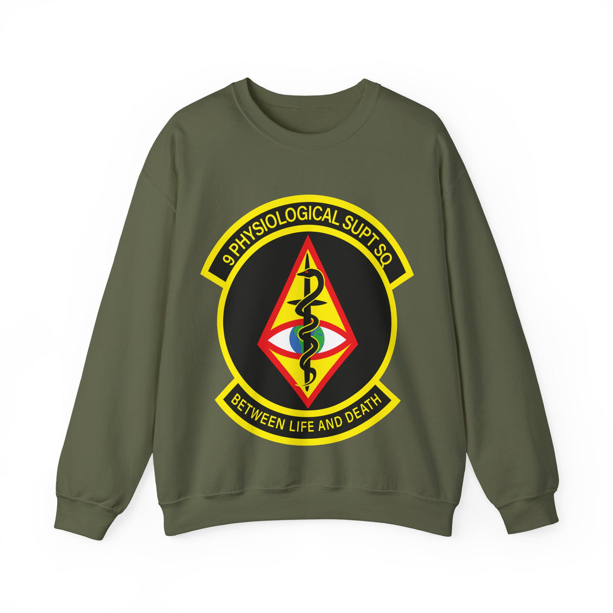Crewneck Sweatshirt - USAF - 9th Physiological Support Squadron wo txt X 300
