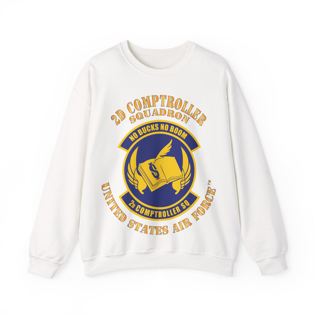 Crewneck Sweatshirt - USAF - 2d Comptroller Squadron