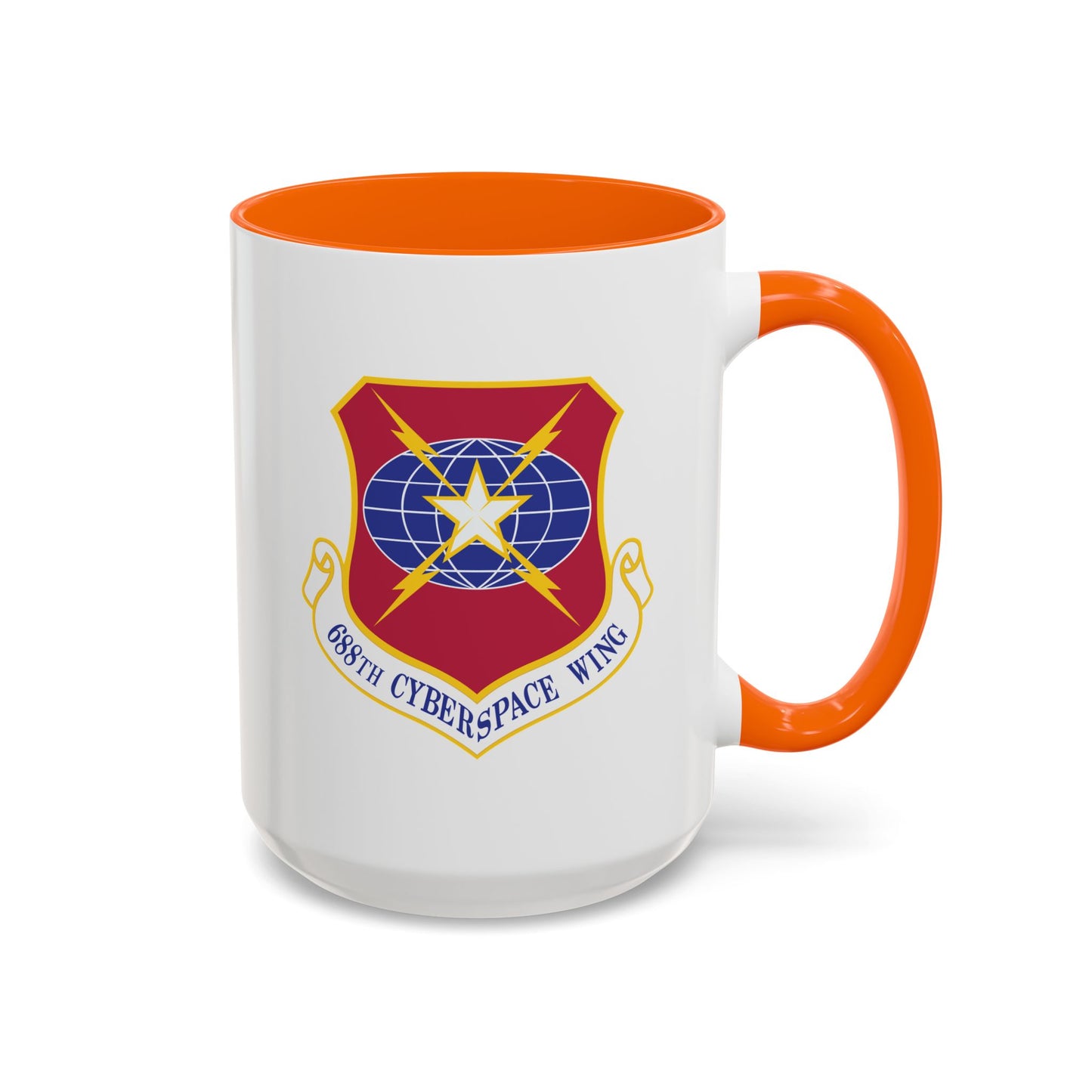 Accent Coffee Mug (11oz & 15oz) - USAF - 688th Cyberspace Wing wo Txt X 300