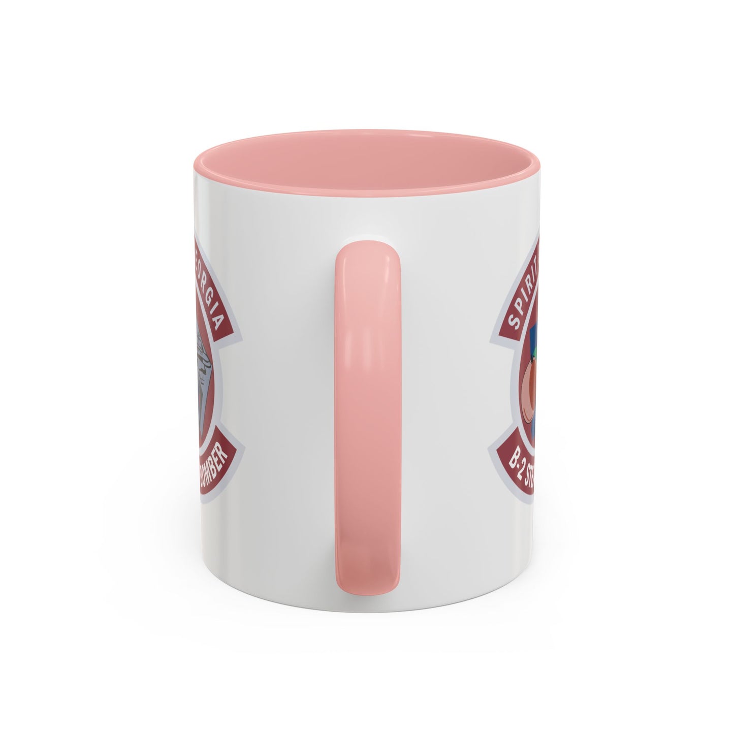 Accent Coffee Mug (11oz & 15oz) - USAF - B2 - Spirit of Georgia - Stealth Bomber wo txt X 300