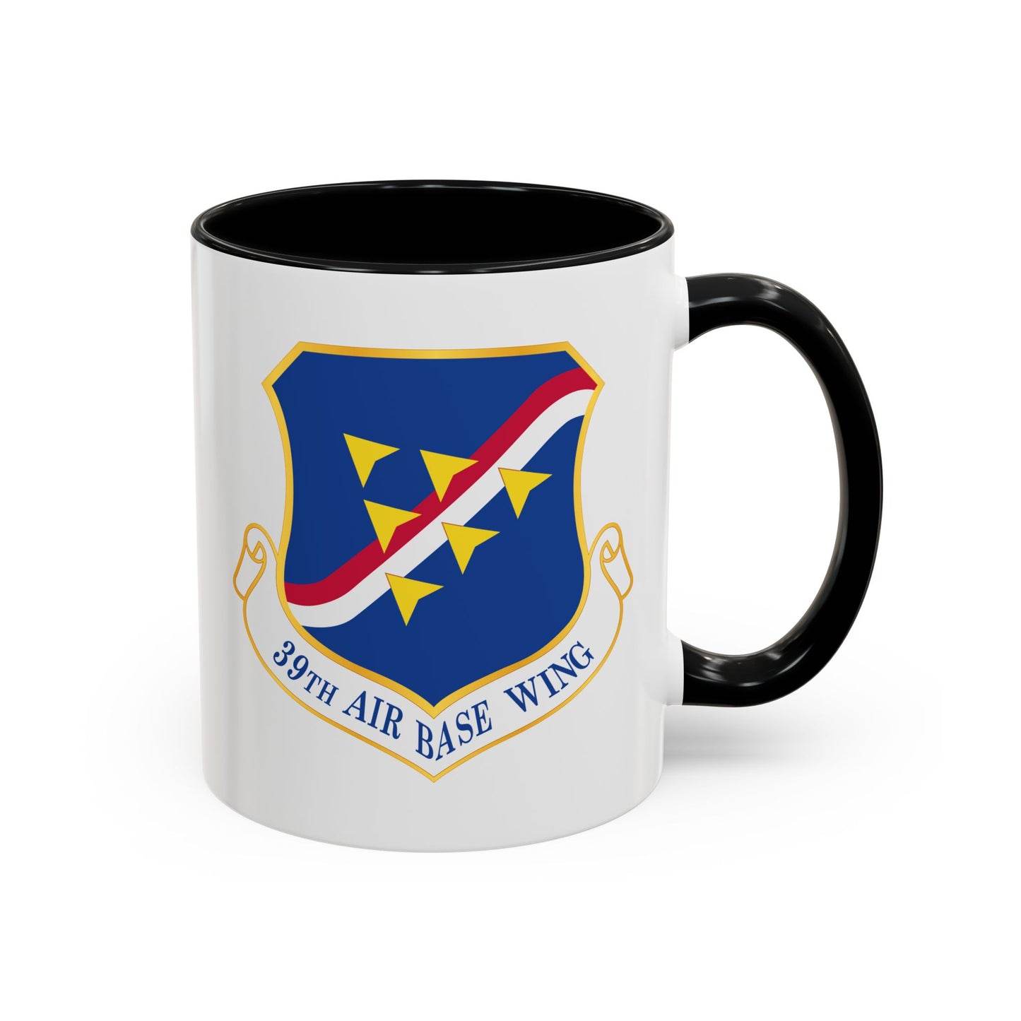 Accent Coffee Mug (11oz & 15oz) - USAF - 39th Airbase Wing wo Txt