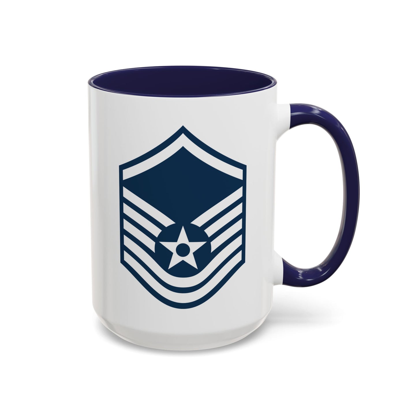 Accent Coffee Mug (11oz & 15oz) - USAF - Master Sergeant (E7a) - 2020