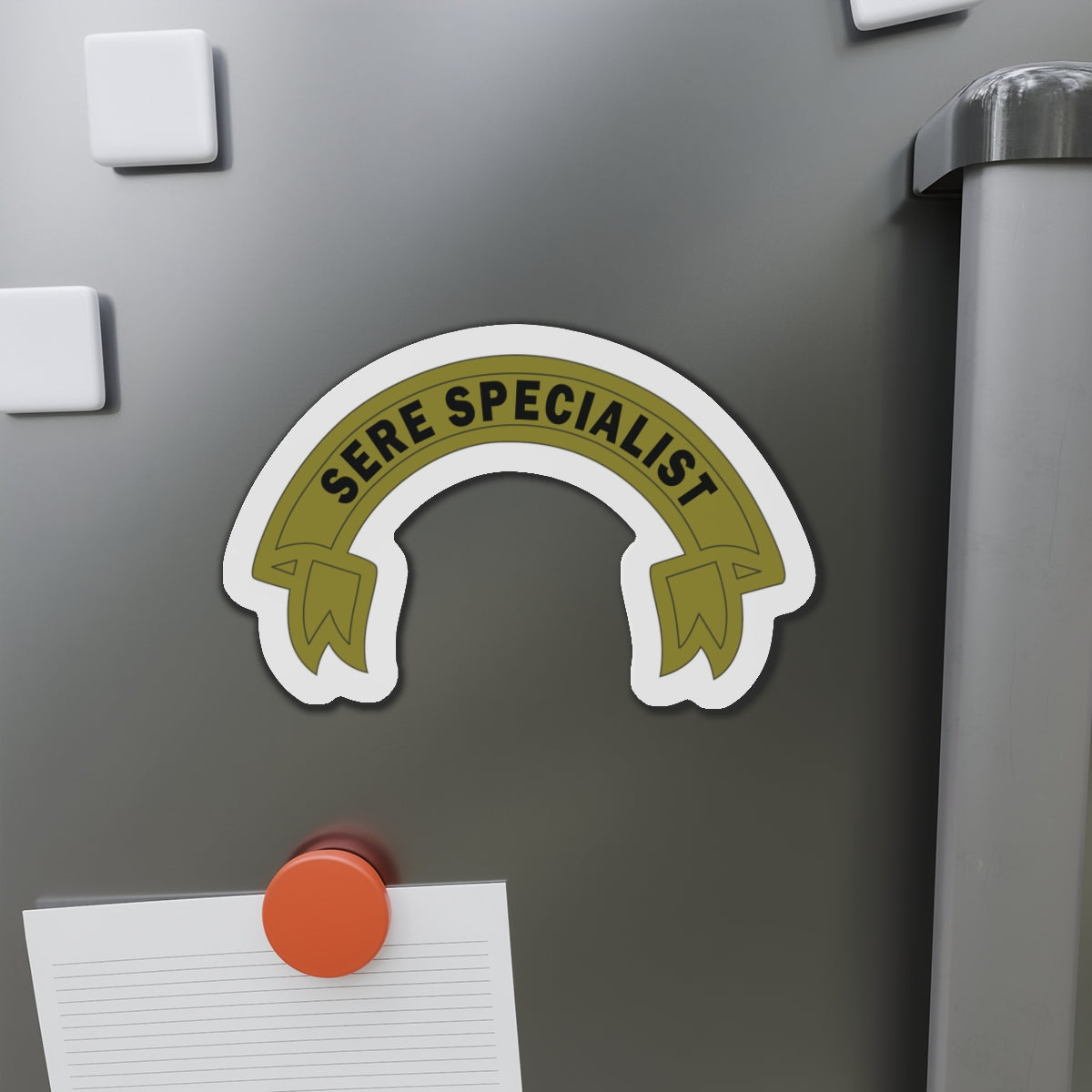 Die-Cut Magnet - USAF - SERE Specialist Tab