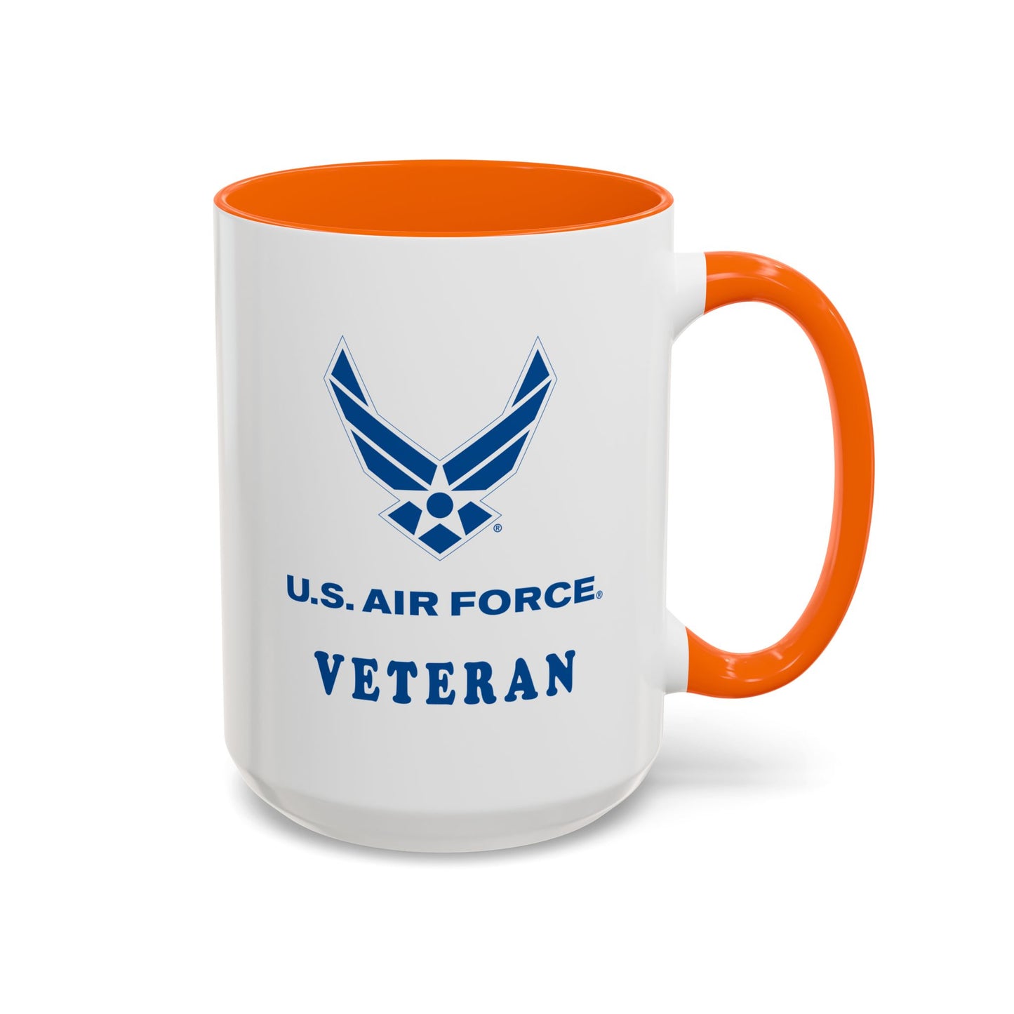 Accent Coffee Mug (11oz & 15oz) - USAF - Air Force - Veteran X 300