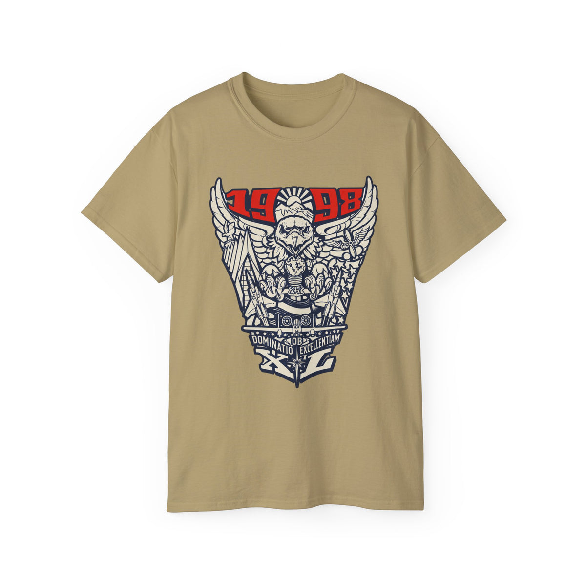 Unisex Ultra Cotton Tee - 1998 Vintage Eagle Aviation