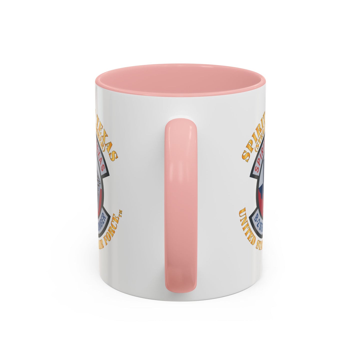 Accent Coffee Mug (11oz & 15oz) - USAF - B2 - Spirit of Texas - Stealth Bomber X 300