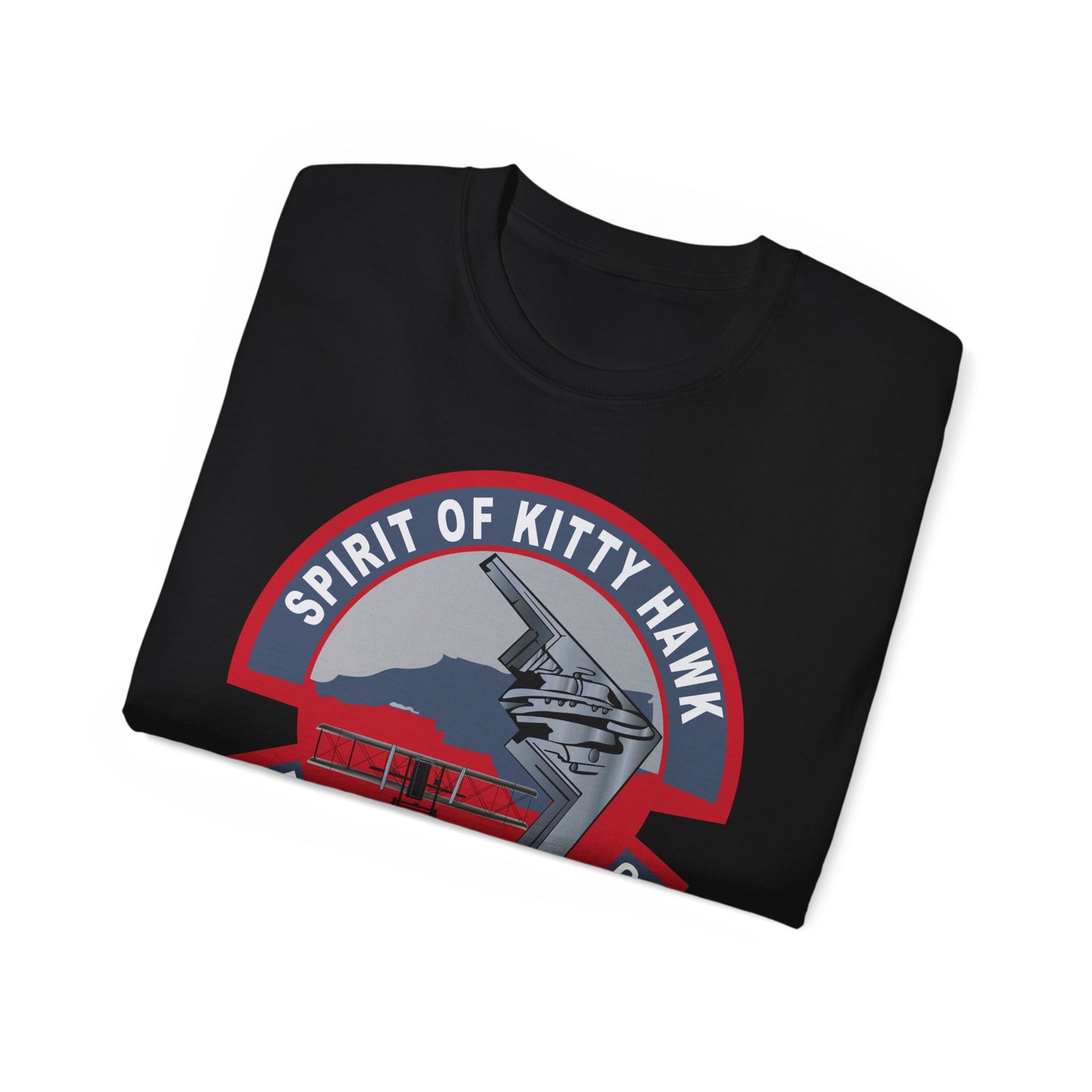 Unisex Ultra Cotton Tee -USAF - B2 - Spirit of Kitty Hawk - Stealth Bomber wo txt X 300