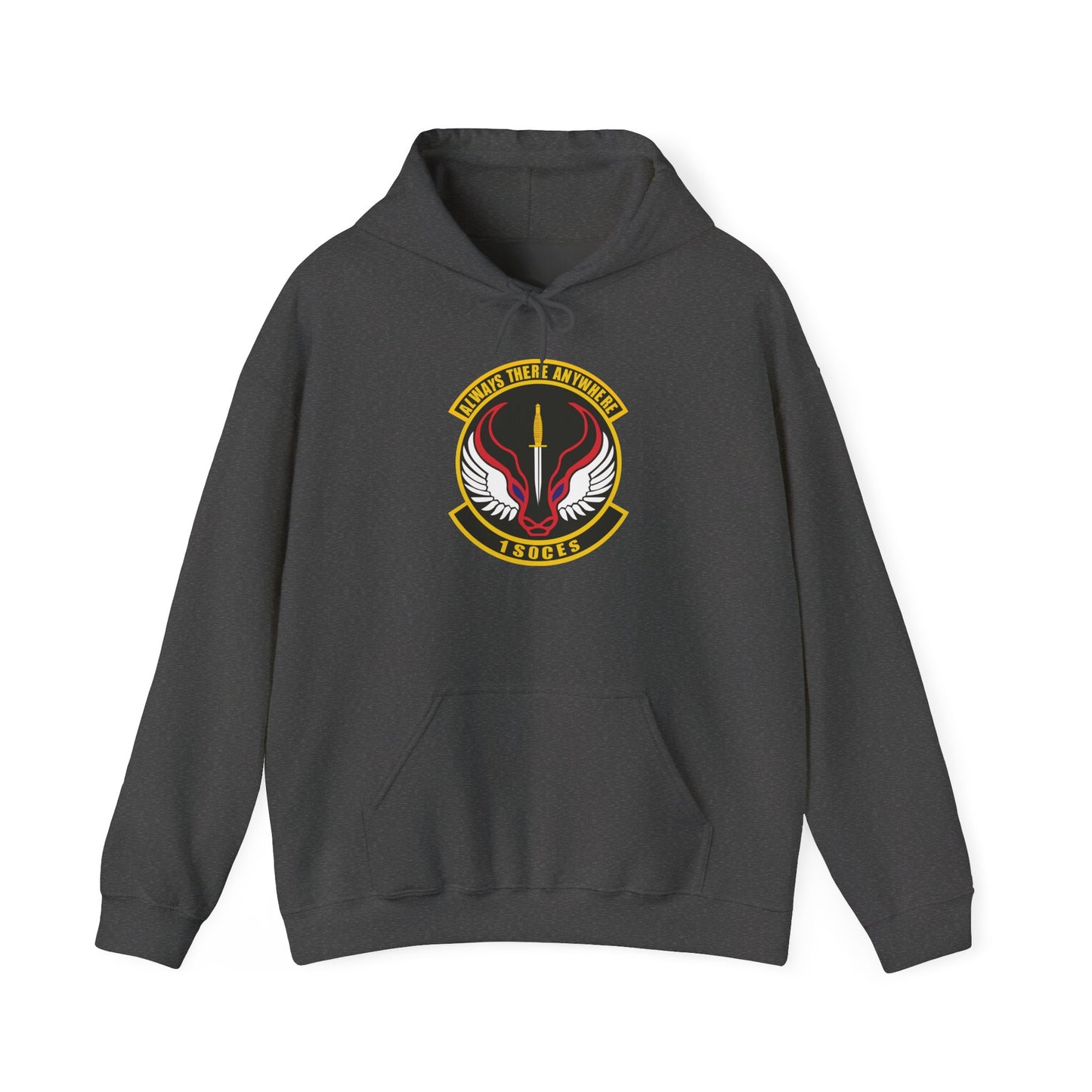 Unisex Heavy Blend Hooded Sweatshirt - USAF - 1st Special Operations Civil Engineer Sq wo txt