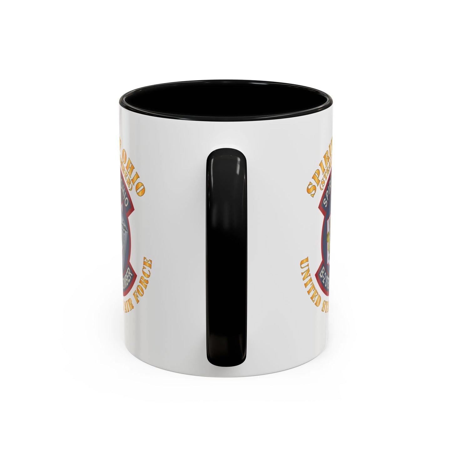 Accent Coffee Mug (11oz & 15oz) - USAF - B2 - Spirit of Ohio - Stealth Bomber X 300
