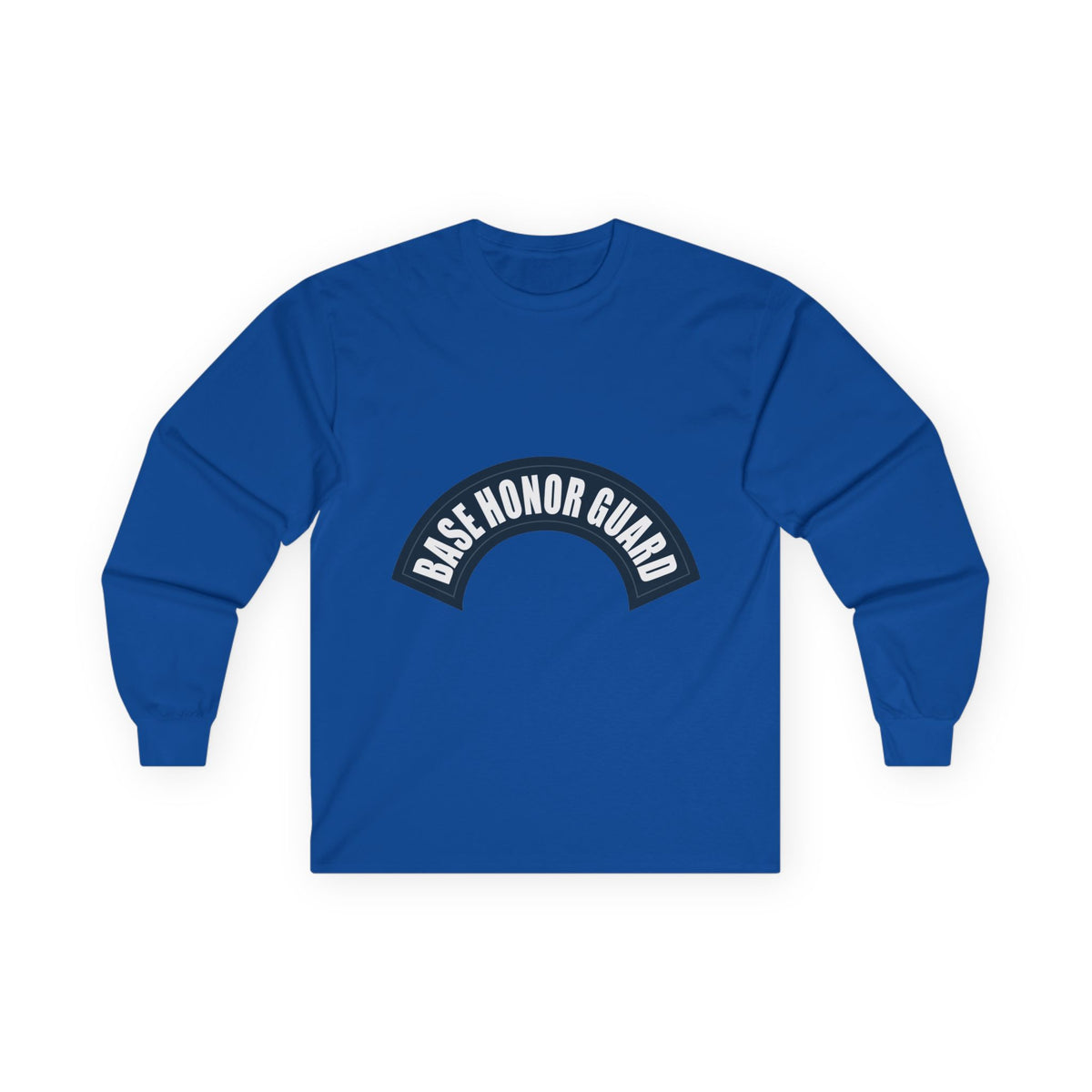 Unisex Ultra Cotton Long Sleeve Tee - USAF - Base Honor Guard Tab - V2