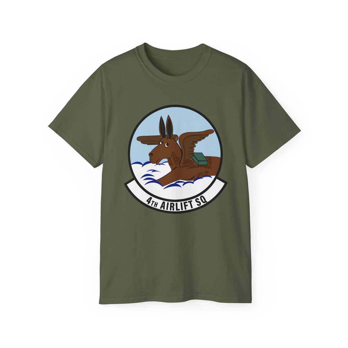 Unisex Ultra Cotton Tee - USAF - 4th Airlift Squadron wo txt X 300