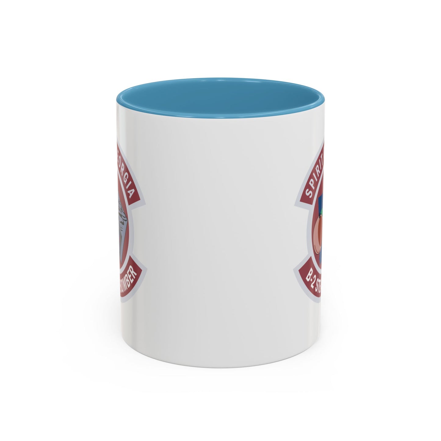 Accent Coffee Mug (11oz & 15oz) - USAF - B2 - Spirit of Georgia - Stealth Bomber wo txt X 300