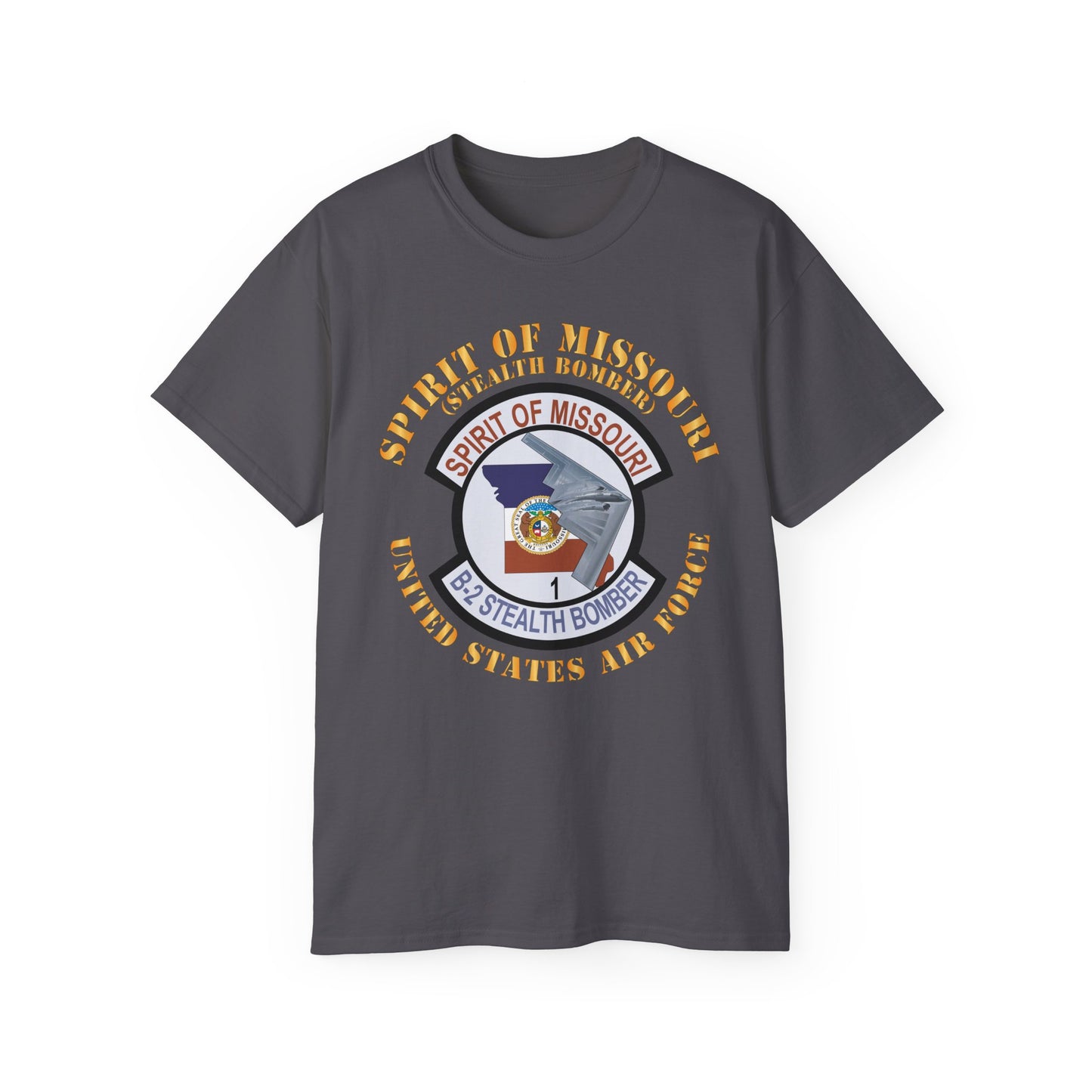 Unisex Ultra Cotton Tee - USAF - B2 - Spirit of Missouri Stealth Bomber X 300