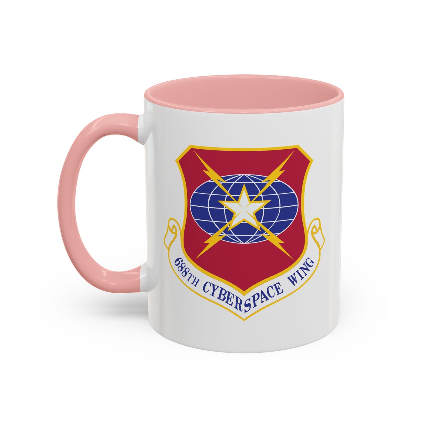 Accent Coffee Mug (11oz & 15oz) - USAF - 688th Cyberspace Wing wo Txt X 300