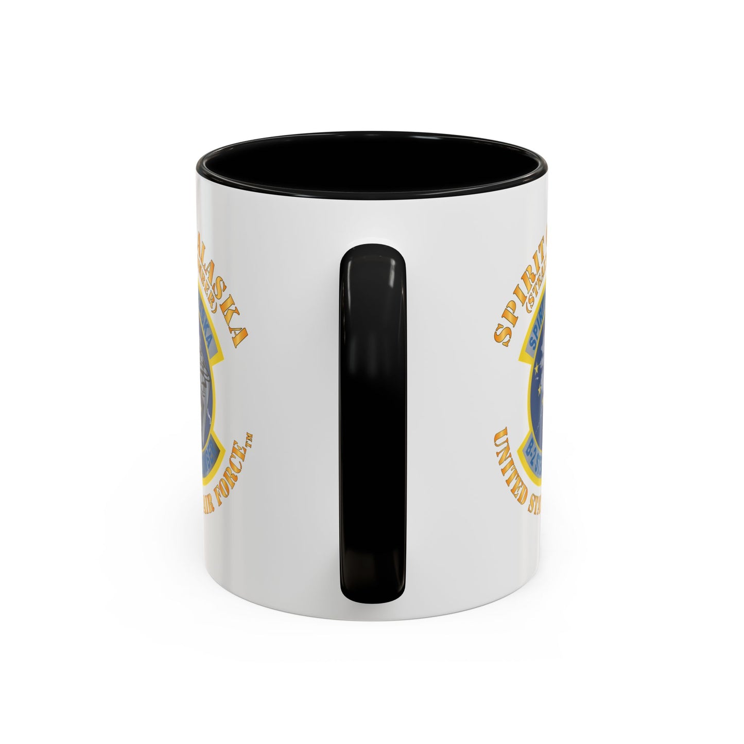 Accent Coffee Mug (11oz & 15oz) - USAF - B2 - Spirit of Alaska - Stealth Bomber X 300