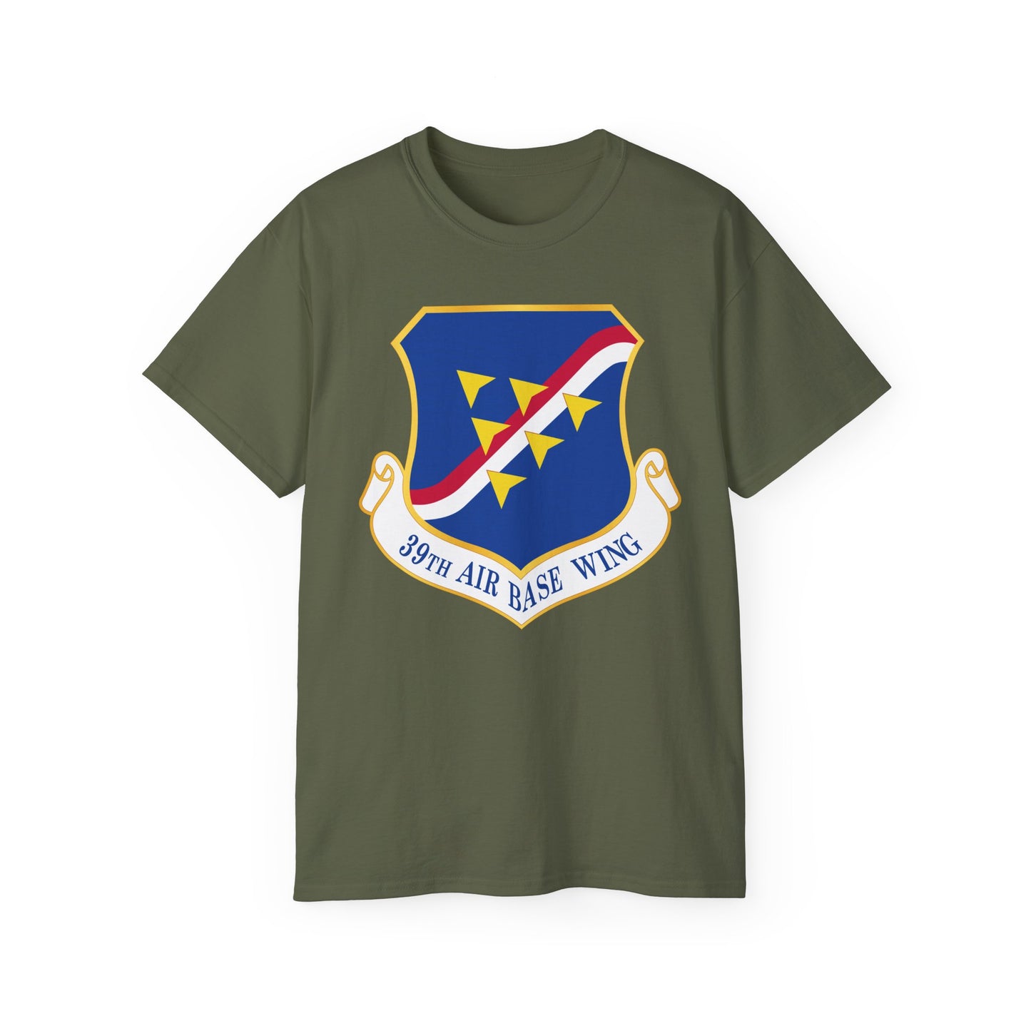 Unisex Ultra Cotton Tee - USAF - 39th Airbase Wing wo Txt