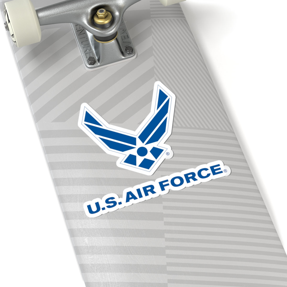 Kiss-Cut Stickers - USAF Logo, TM Txt - U S Air Force X 300