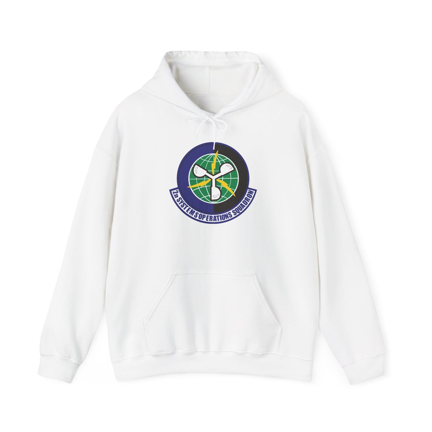 Unisex Heavy Blend Hooded Sweatshirt - USAF - 2d Systems Operations Squadron wo txt