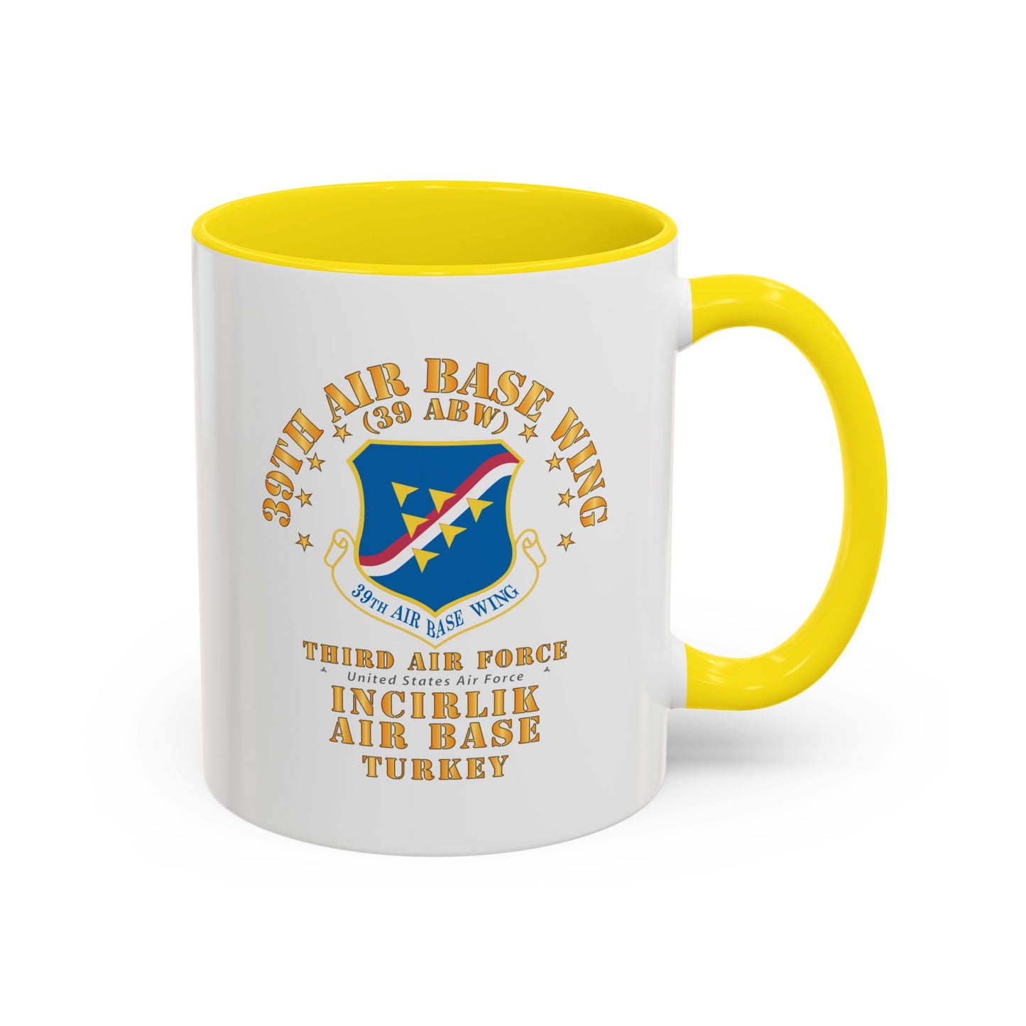 Accent Coffee Mug (11oz & 15oz) - USAF - 39th Air Base Wing - Incirlik AB X 300