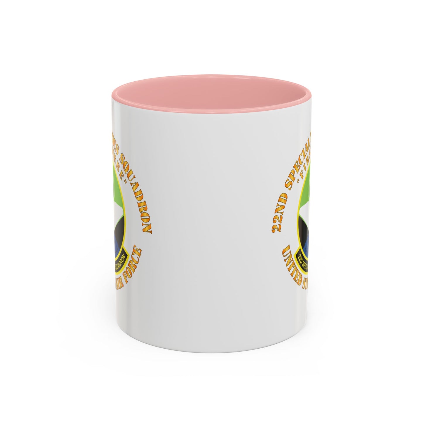 Accent Coffee Mug (11oz & 15oz) - USAF - 22nd Special Tactics Squadron - First There X 300
