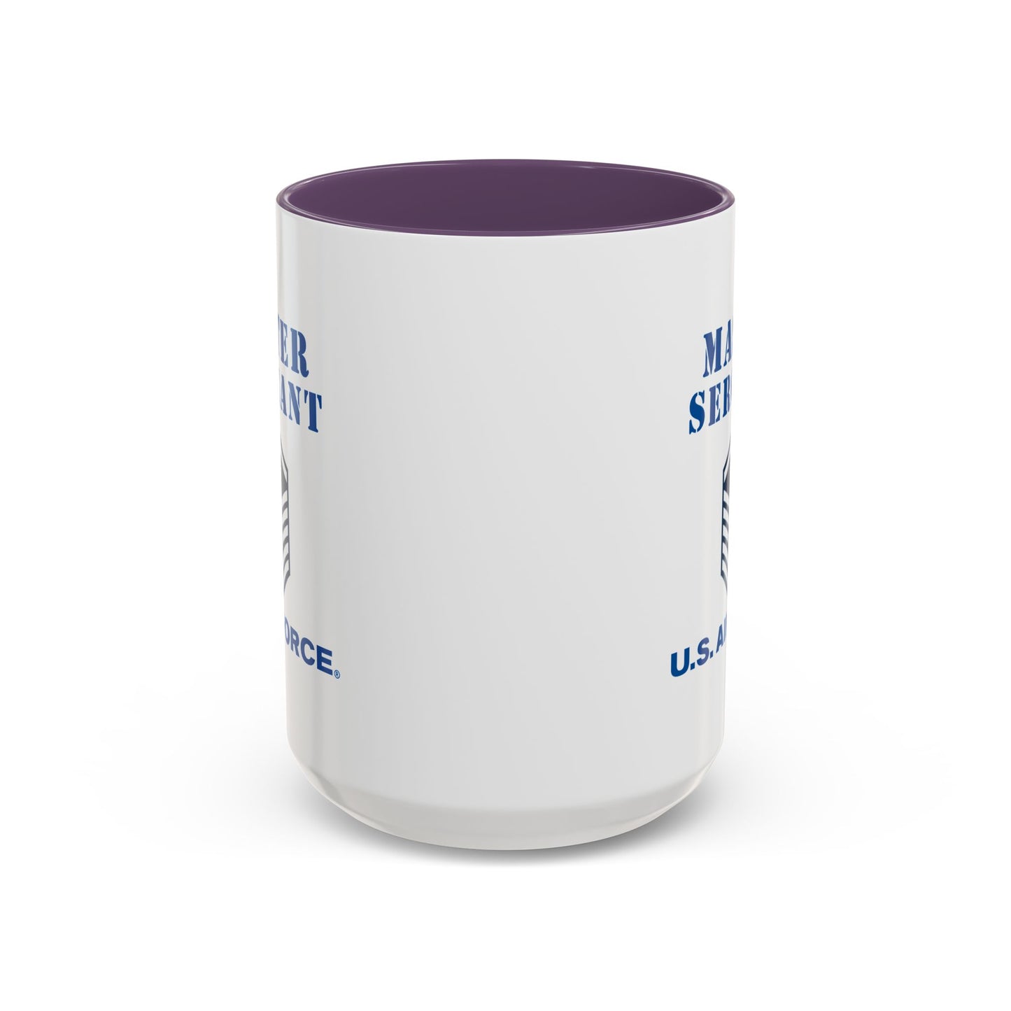 Accent Coffee Mug (11oz & 15oz) - USAF - Master Sergeant (E7a) - 2020 - US Air Force w Text X 300