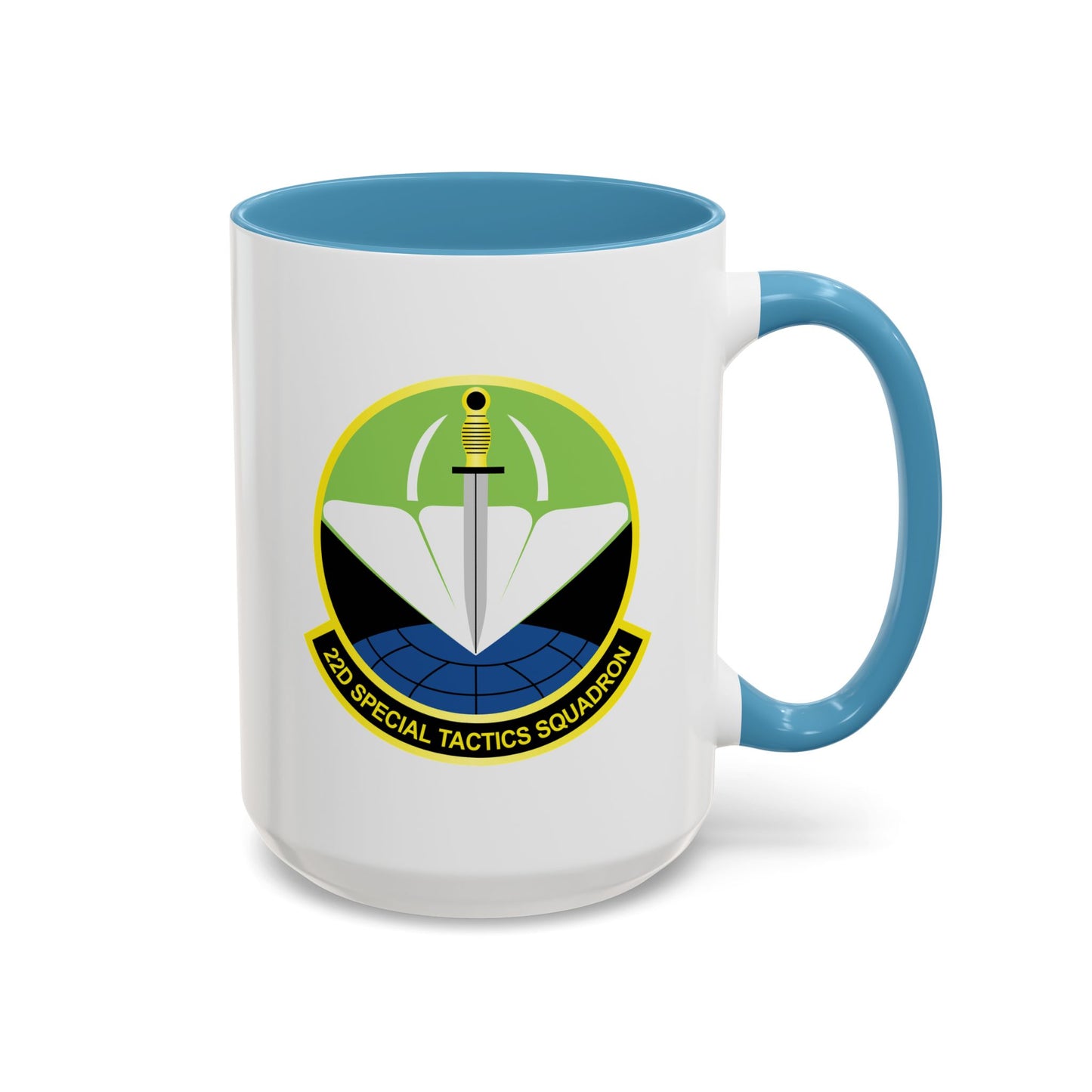 Accent Coffee Mug (11oz & 15oz) -USAF - 22nd Special Tactics Squadron  wo Txt X 300