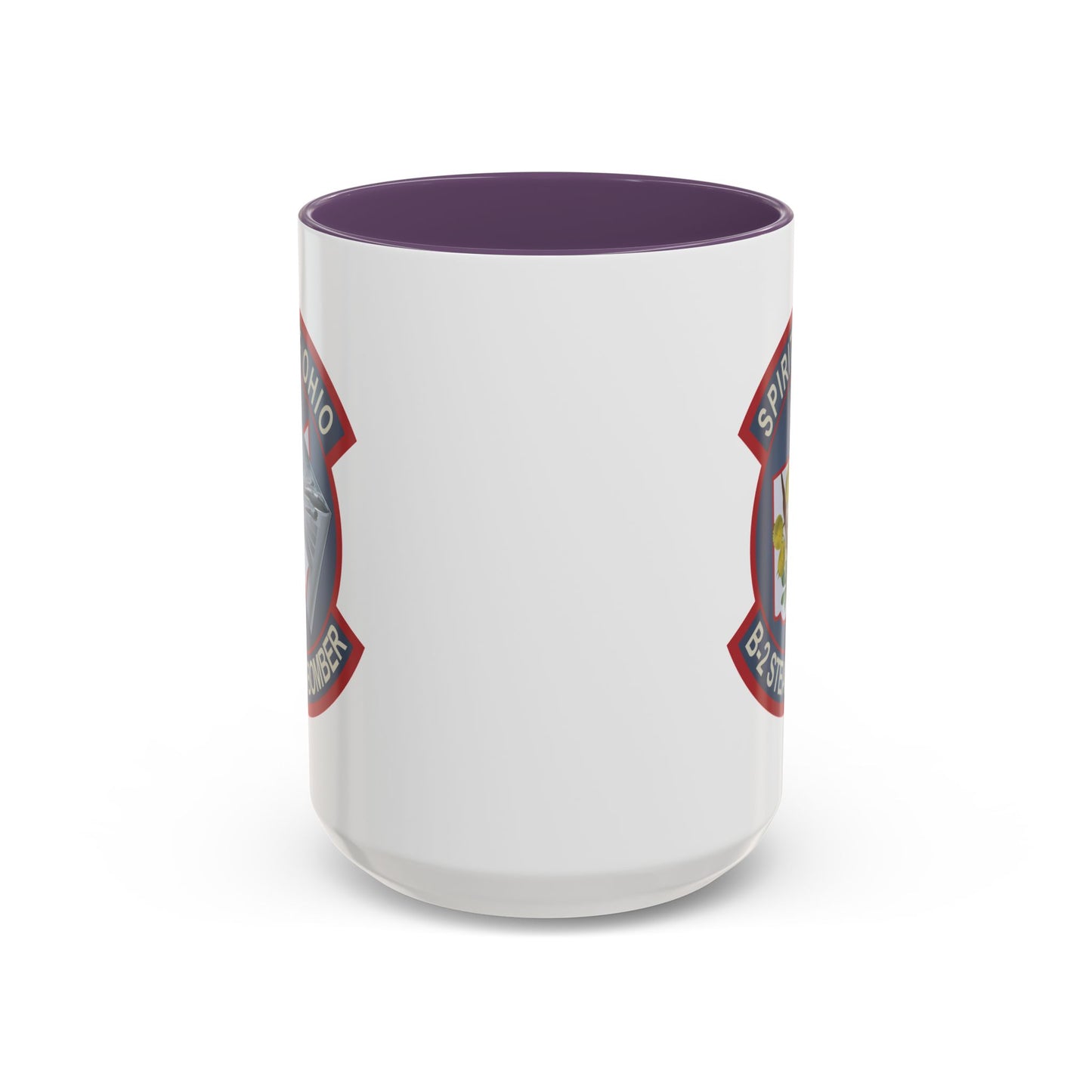 Accent Coffee Mug (11oz & 15oz) - USAF - B2 - Spirit of Ohio - Stealth Bomber wo txt X 300