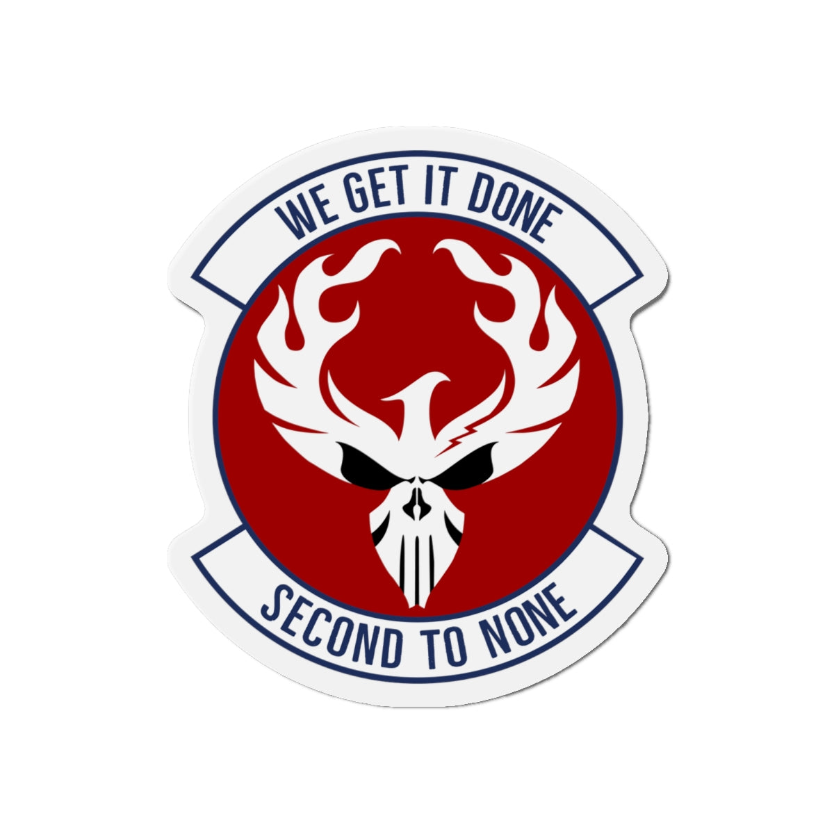 Die-Cut Magnet - USAF - 2d Audiovisual Squadron wo txt