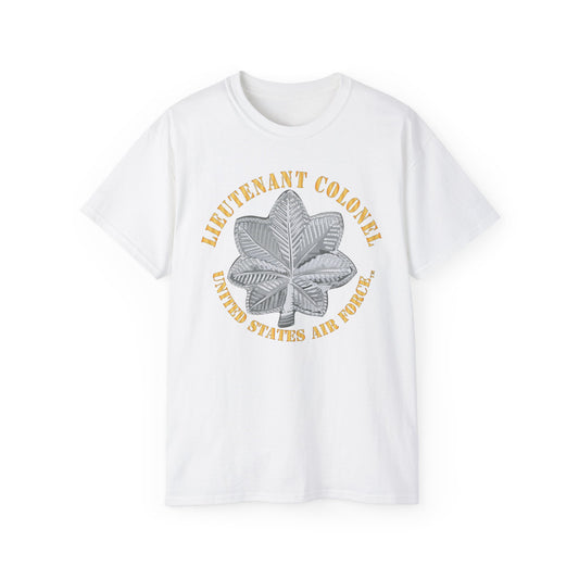 Unisex Ultra Cotton Tee - USAF - Lieutenant Colonel - LTC - TM X 300