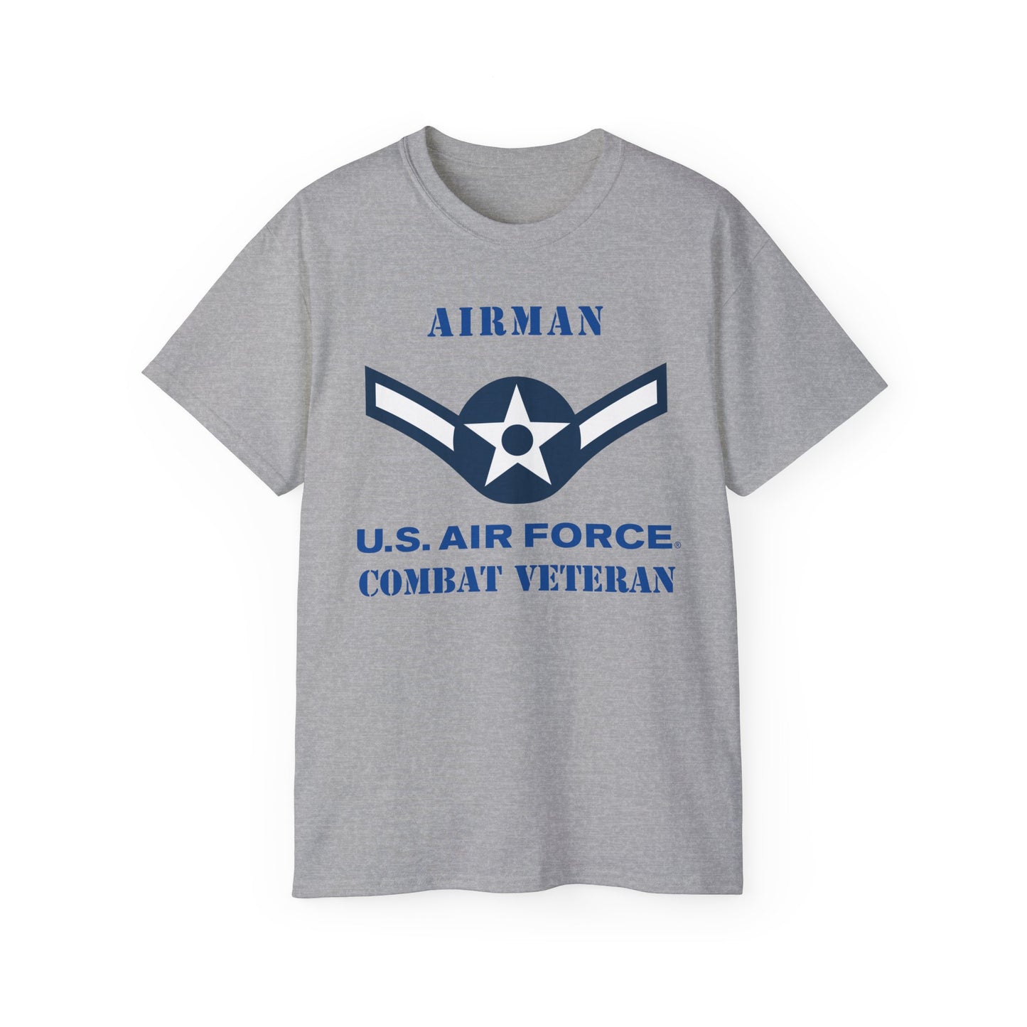 Unisex Ultra Cotton Tee - USAF - Airman (E2) - 2020 - US Air Force - Combat Veteran