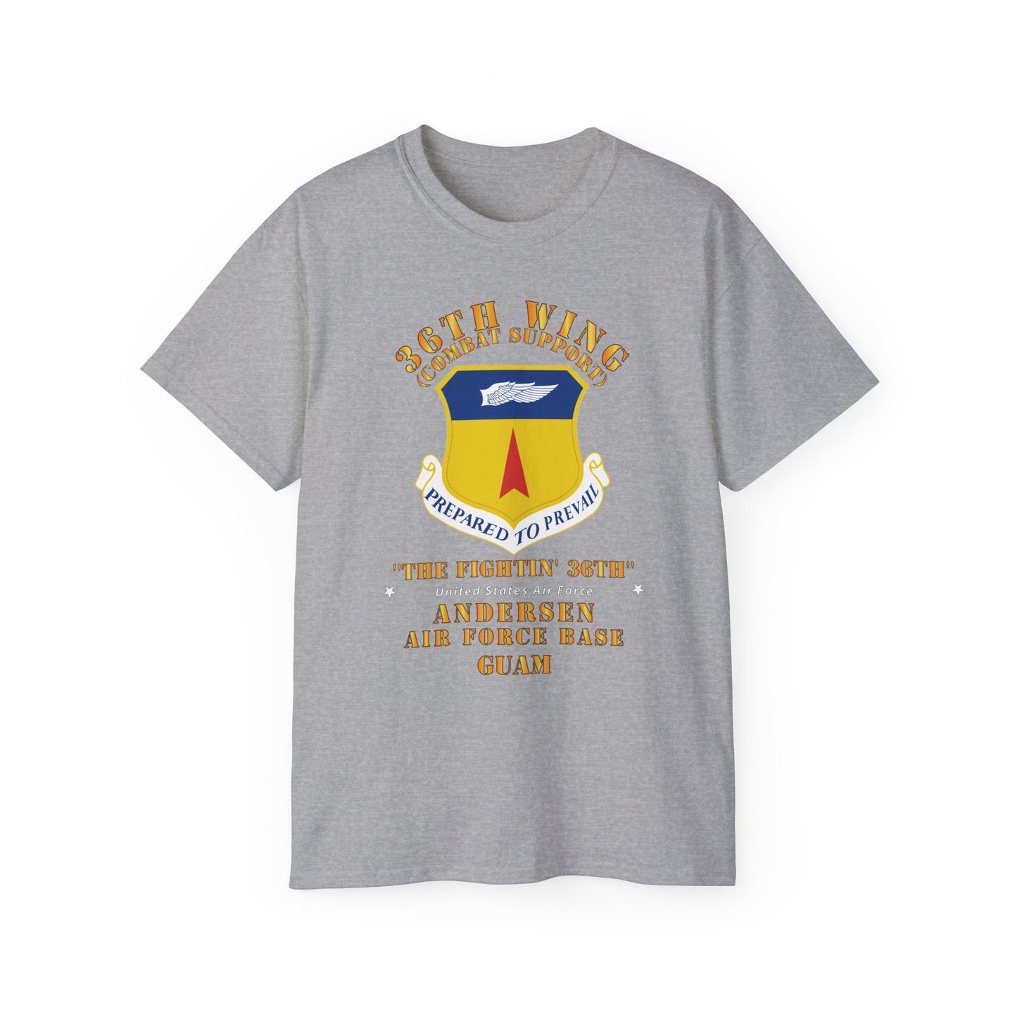 Unisex Ultra Cotton Tee - USAF - 36th Wing - Anderson AFB - Guam