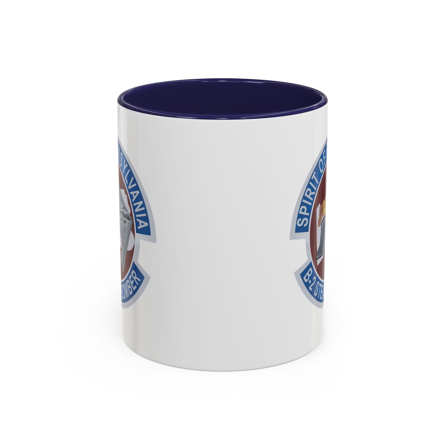 Accent Coffee Mug (11oz & 15oz) - USAF - B2 - Spirit of Pennsylvania Stealth Bomber wo Txt X 300
