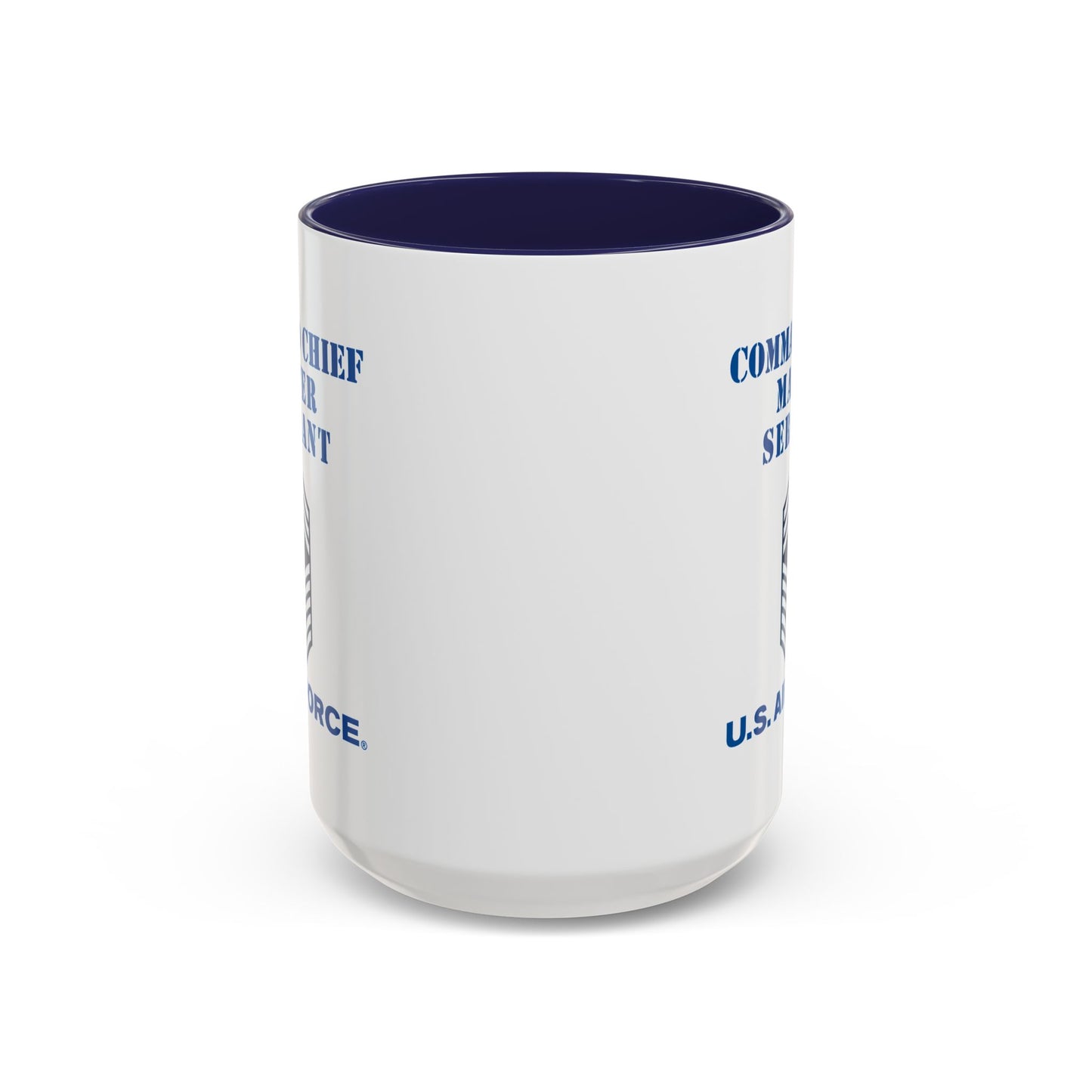 Accent Coffee Mug (11oz & 15oz) - USAF - Command Chief Master Sergeant (E9c) - 2020 - US Air Force w Text X 300