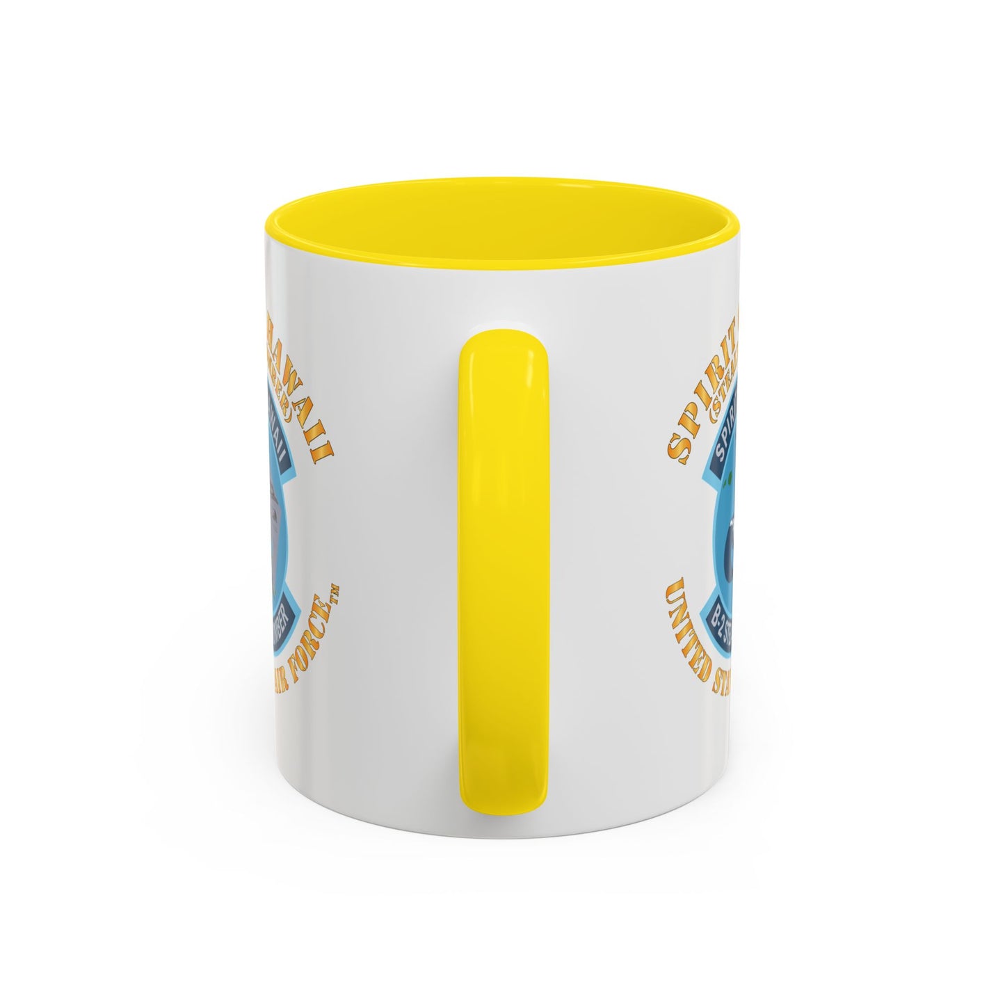Accent Coffee Mug (11oz & 15oz) - USAF - B2 - Spirit of Hawaii - Stealth Bomber X 300
