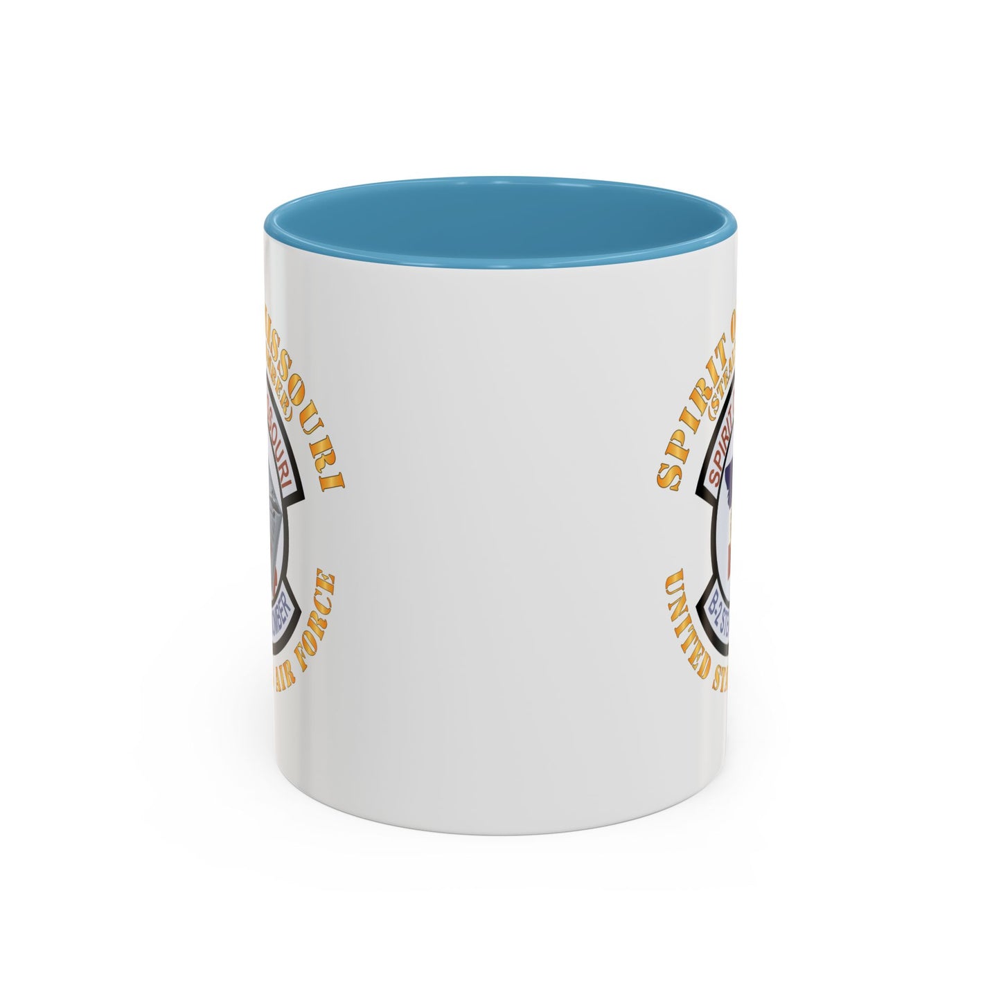 Accent Coffee Mug (11oz & 15oz) - USAF - B2 - Spirit of Missouri Stealth Bomber X 300