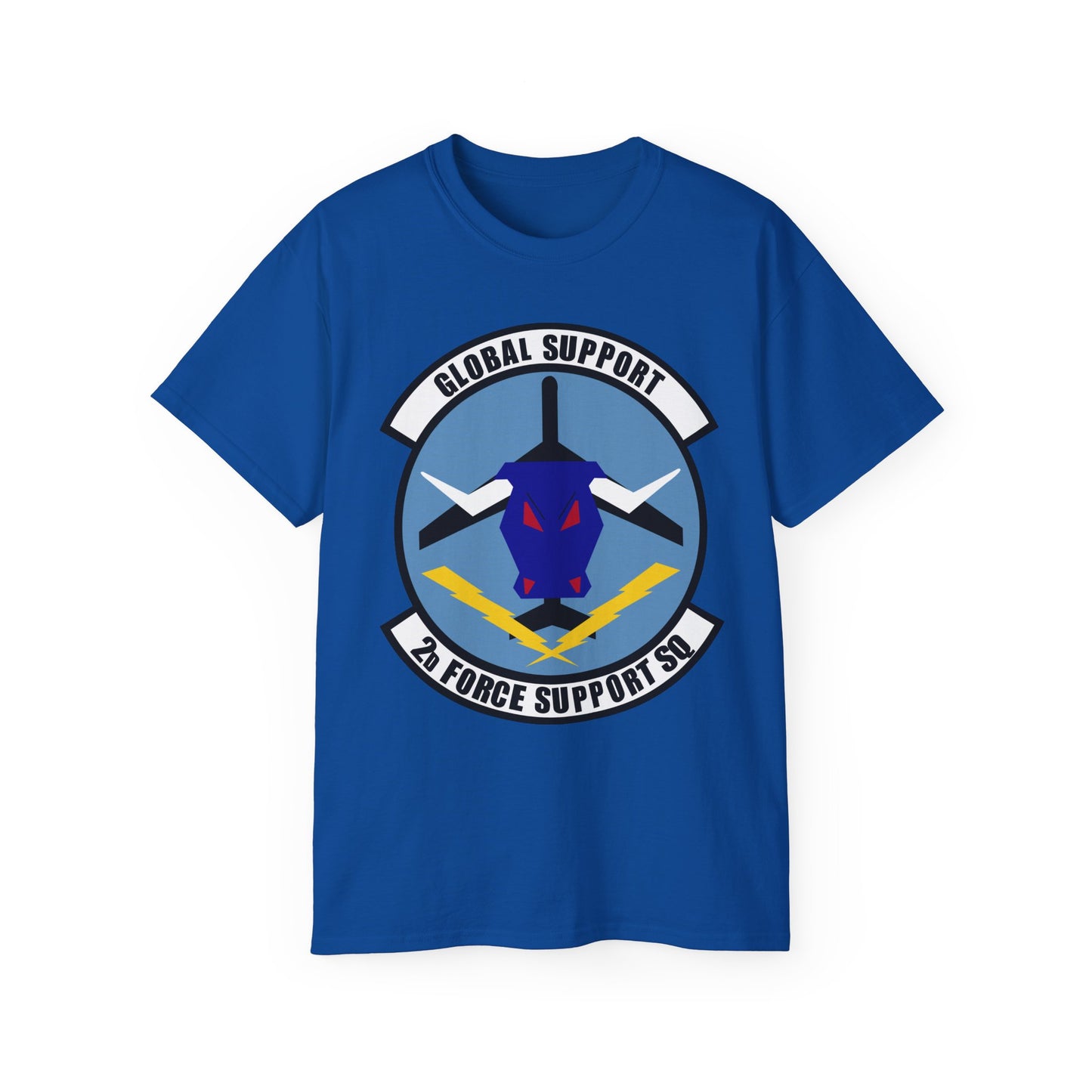 Unisex Ultra Cotton Tee - USAF - 2d  Force Support Squadron wo txt