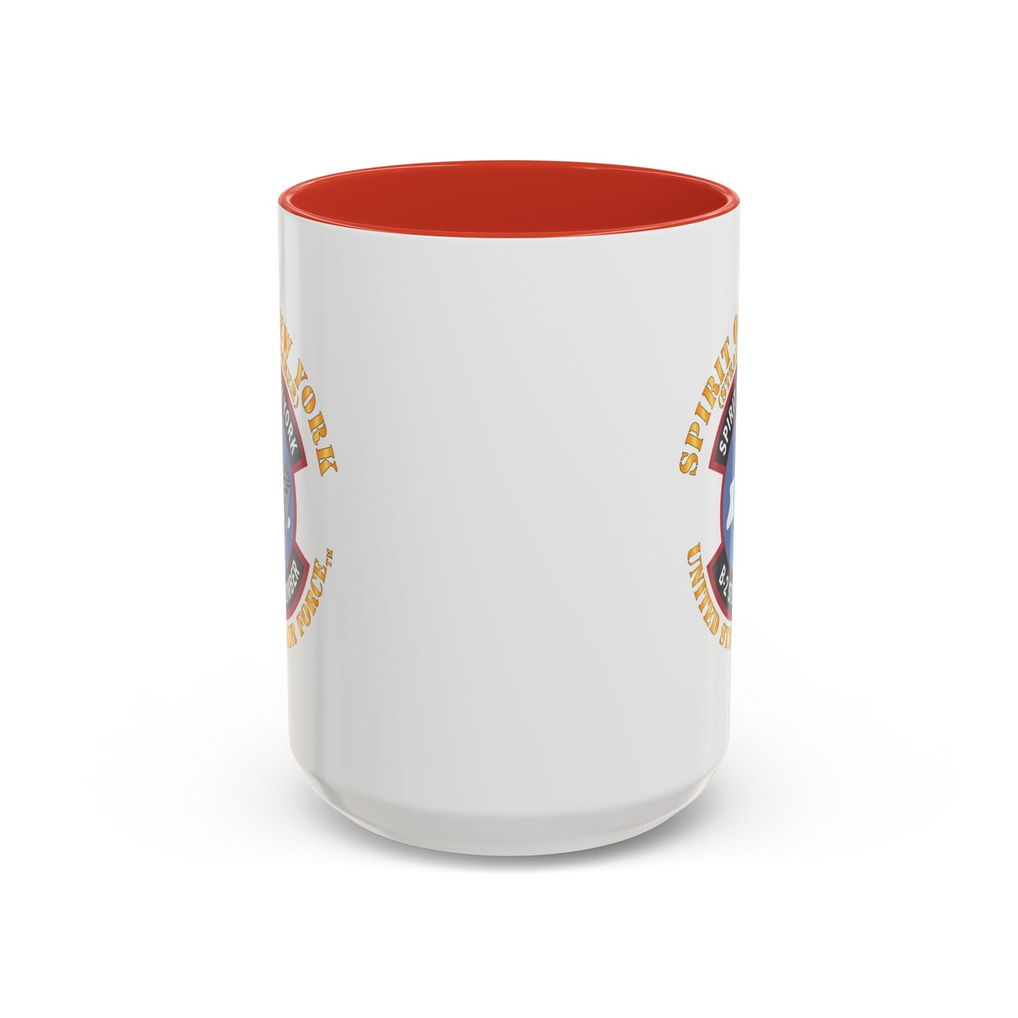 Accent Coffee Mug (11oz & 15oz) - USAF - B2 - Spirit of New York - Stealth Bomber X 300