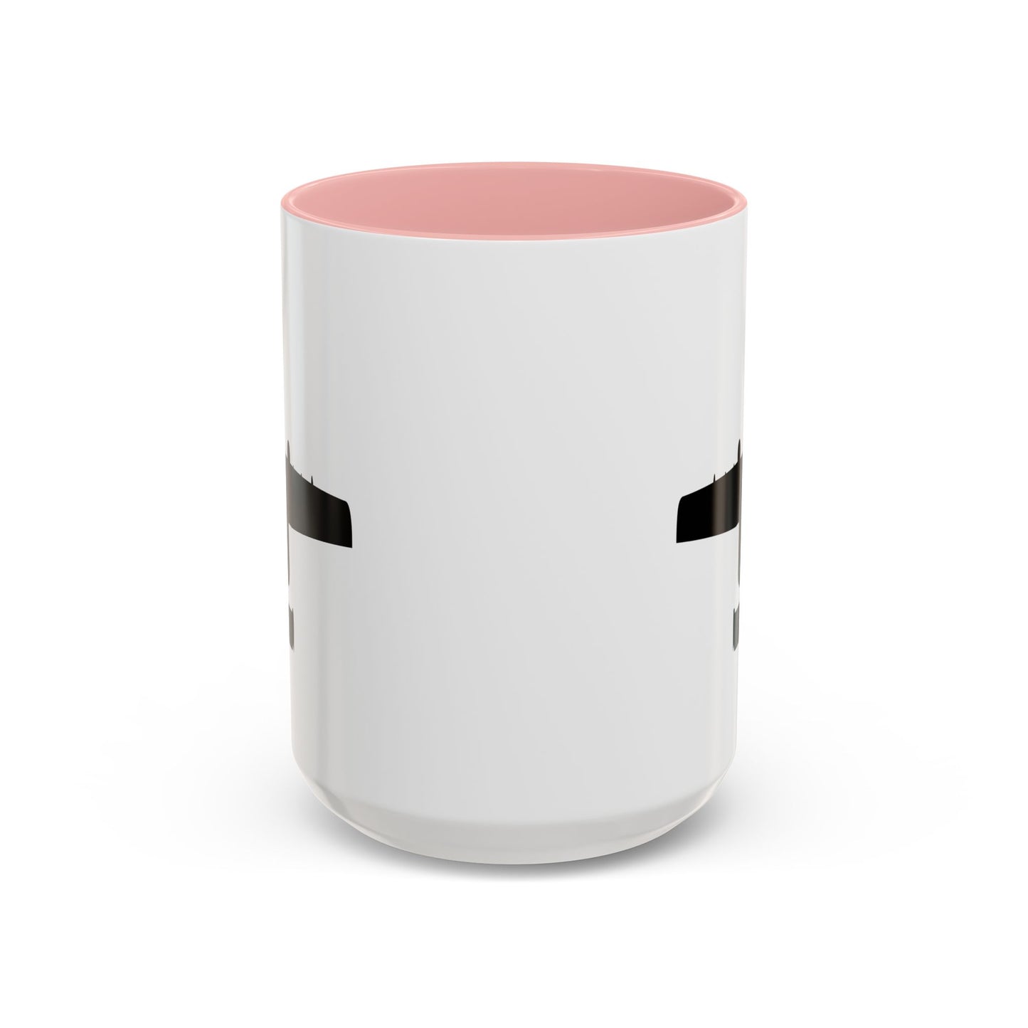 Accent Coffee Mug (11oz & 15oz) - Aircraft - USAF - A-10 Thunderbolt II - Top - Silhouette X 300