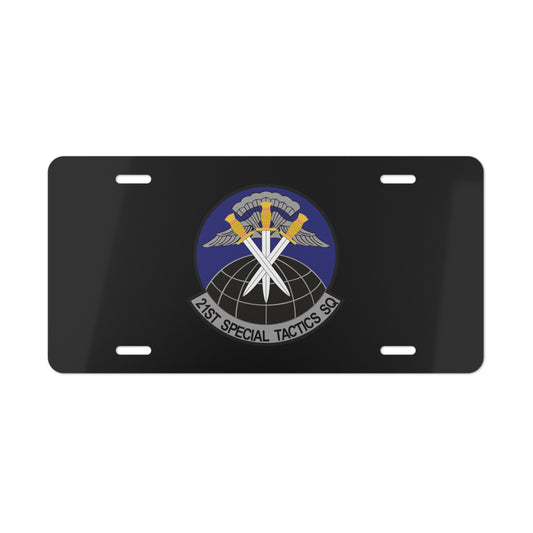 License Plate - USAF - 21st Special Tactics Squadron wo Txt