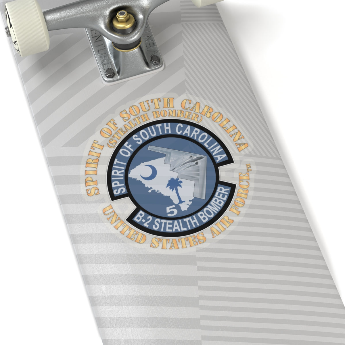 Kiss-Cut Stickers - USAF - B2 - Spirit of South Carolina Stealth Bomber X 300