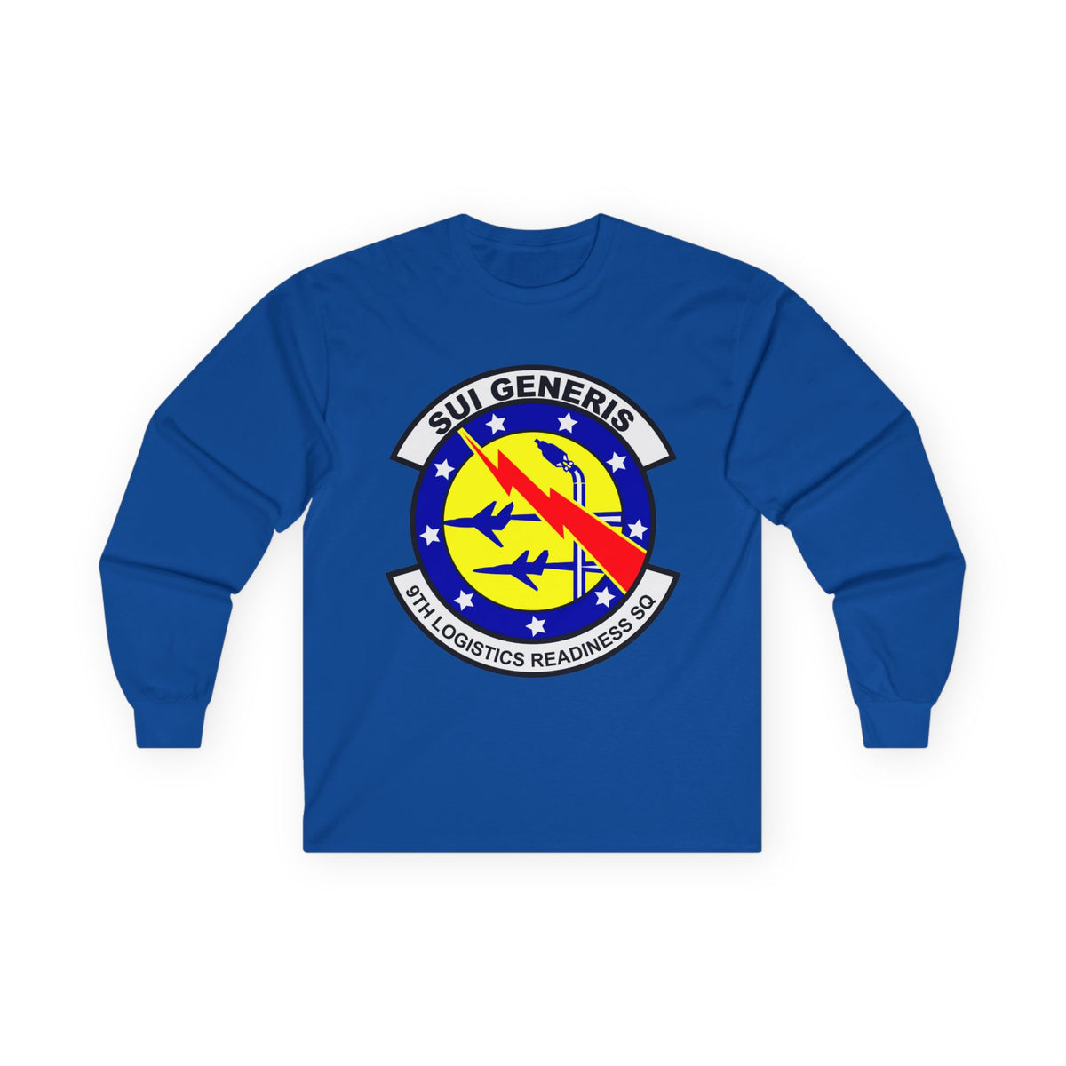 Unisex Ultra Cotton Long Sleeve Tee - USAF - 9th Logistics Readiness Squadron wo txt X 300