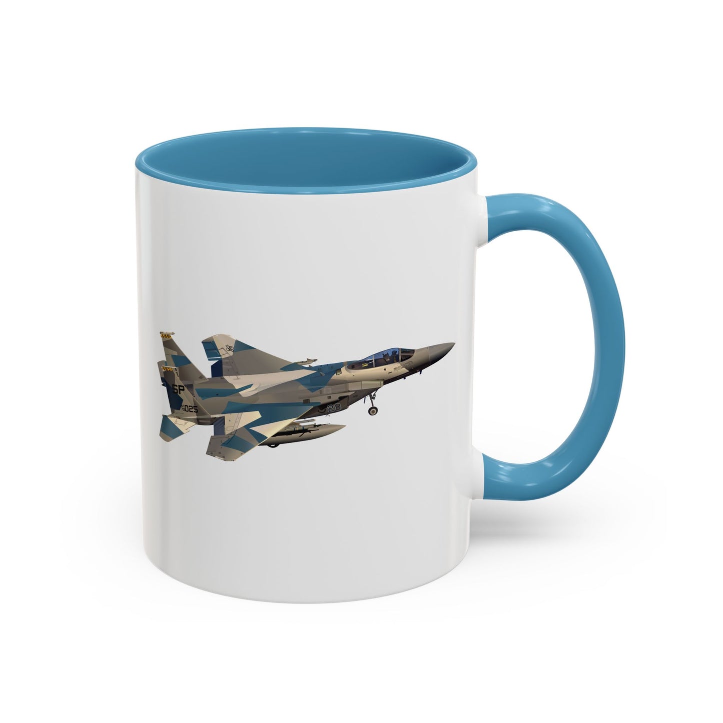 Accent Coffee Mug (11oz & 15oz) - USAF - F15 Eagle wo txt