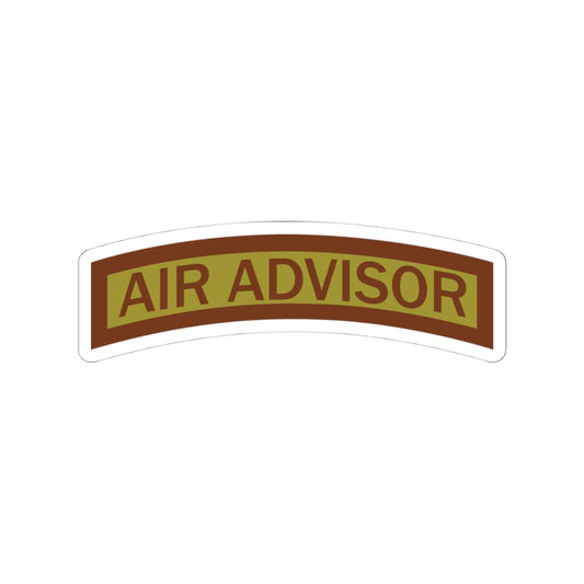 Kiss-Cut Stickers - USAF - Air Advisor Tab
