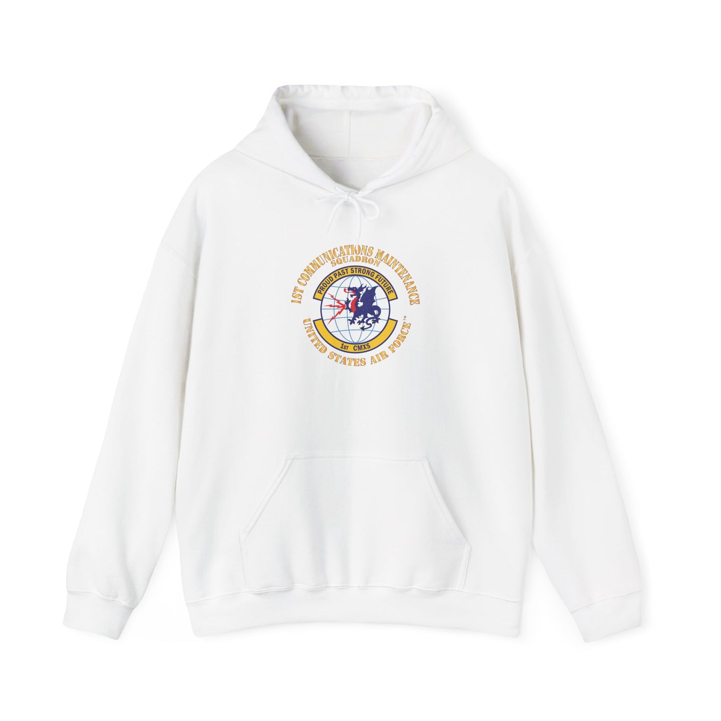 Unisex Heavy Blend Hooded Sweatshirt - USAF - 1st Communications Maintenance Squadron(USAFE) X 300
