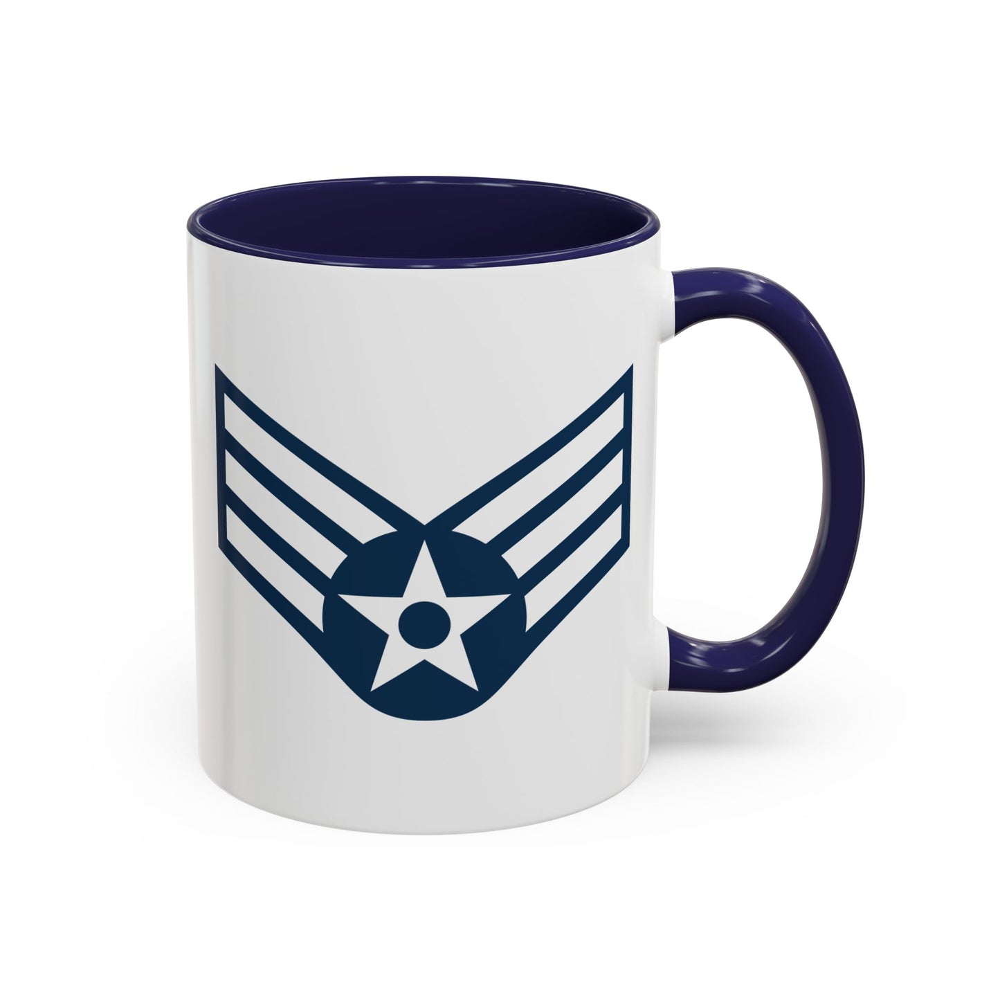 Accent Coffee Mug (11oz & 15oz) - USAF - Senior Airman (E4) - 2020
