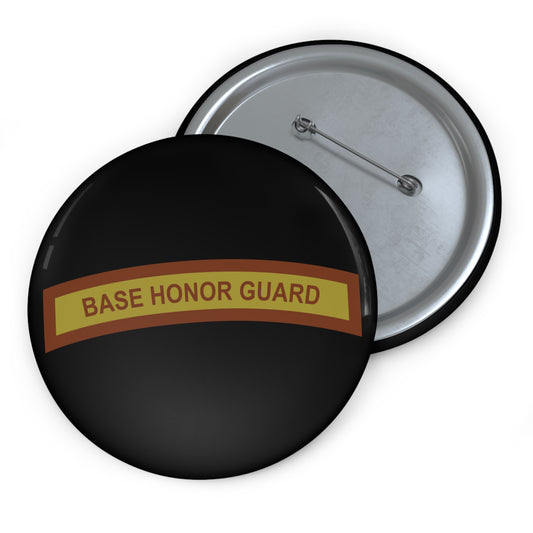 Custom Pin Button - USAF - Base Honor Guard Tab - V1