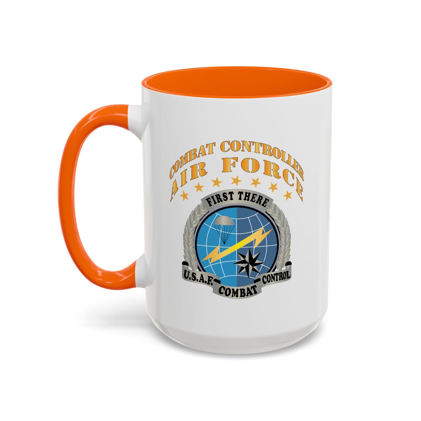 Accent Coffee Mug (11oz & 15oz) - USAF - Combat Controller X 300