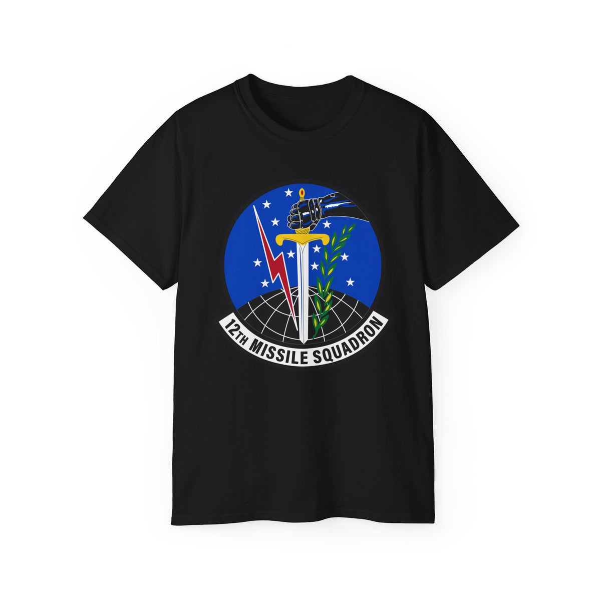 Unisex Ultra Cotton Tee - USAF - 12th Missile Squadron wo txt